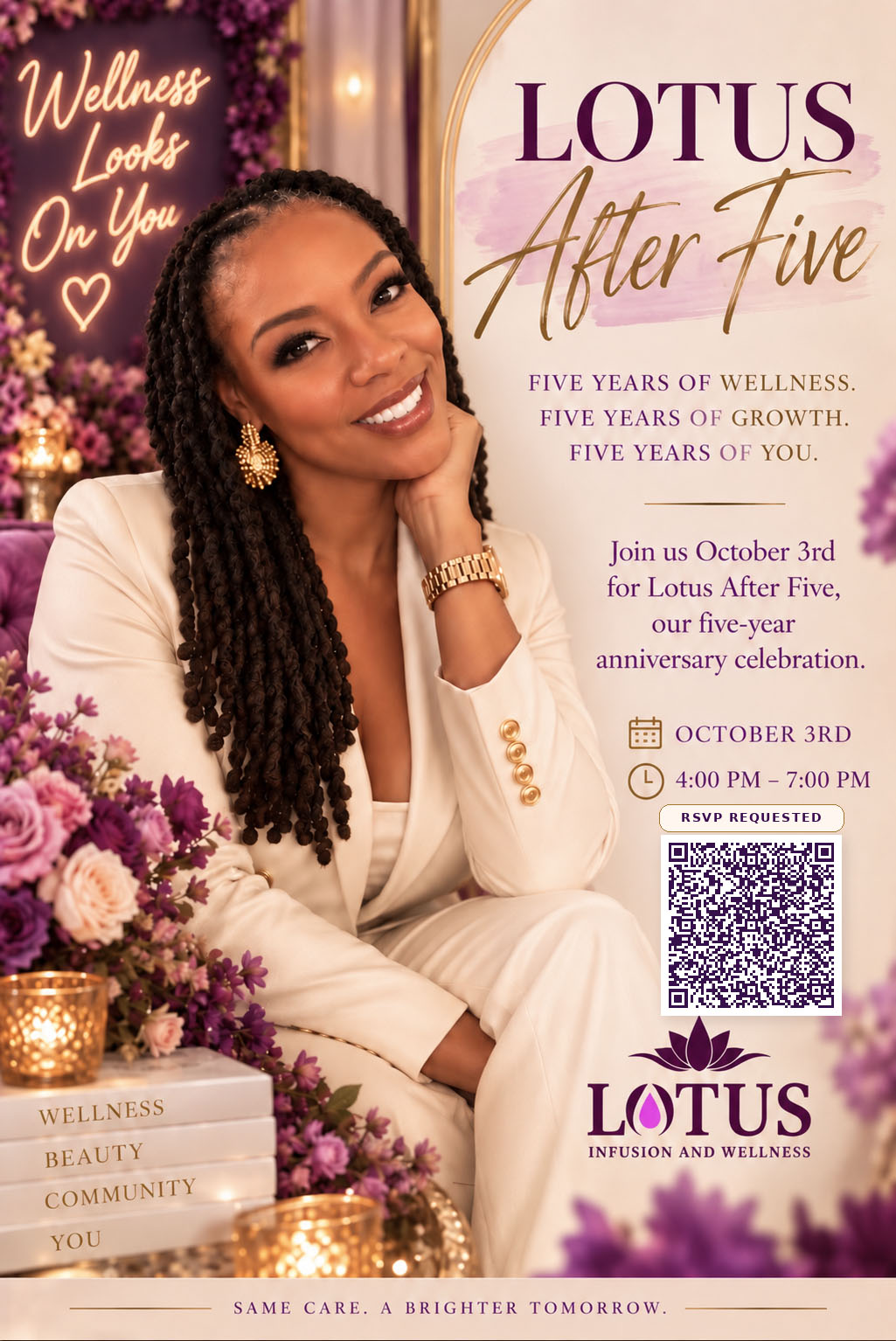 Lotus After Five five-year anniversary celebration
